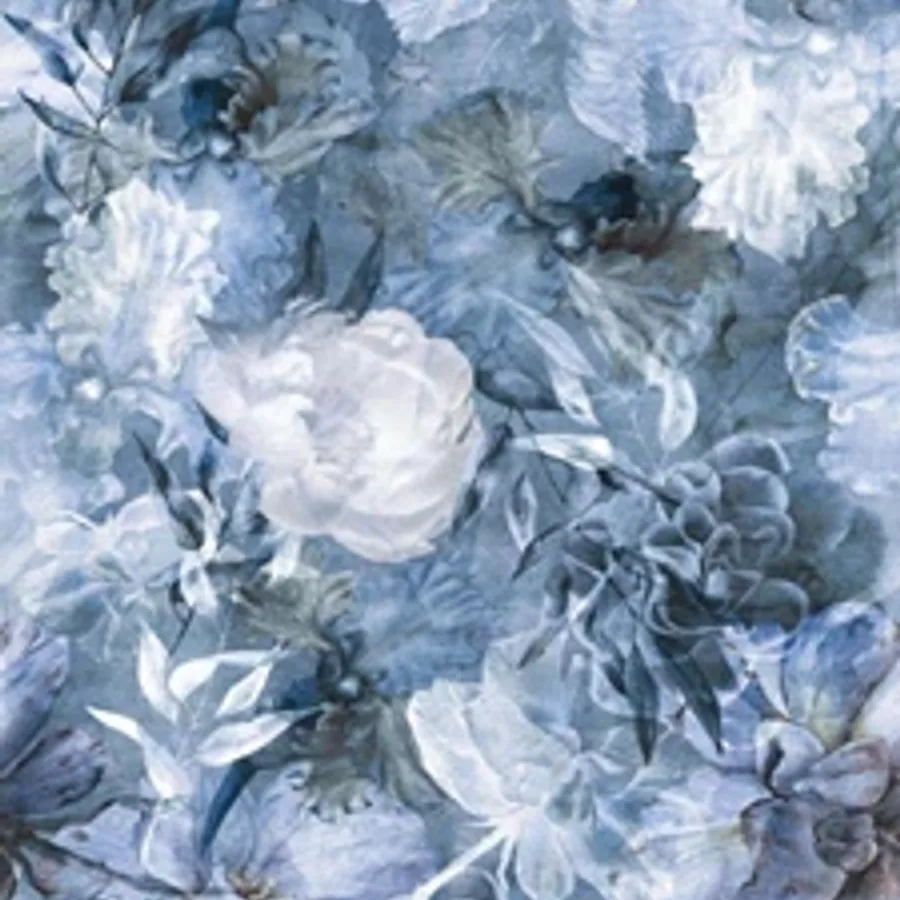 T-One Blue Blossoms yüzey deseni